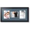 ArtToFrames Collage Photo Picture Frame with 3 - 5x7 inch Openings, Framed in Black with Over 62 Mat Color Options and Plexi Glass (CSM-3926-114)